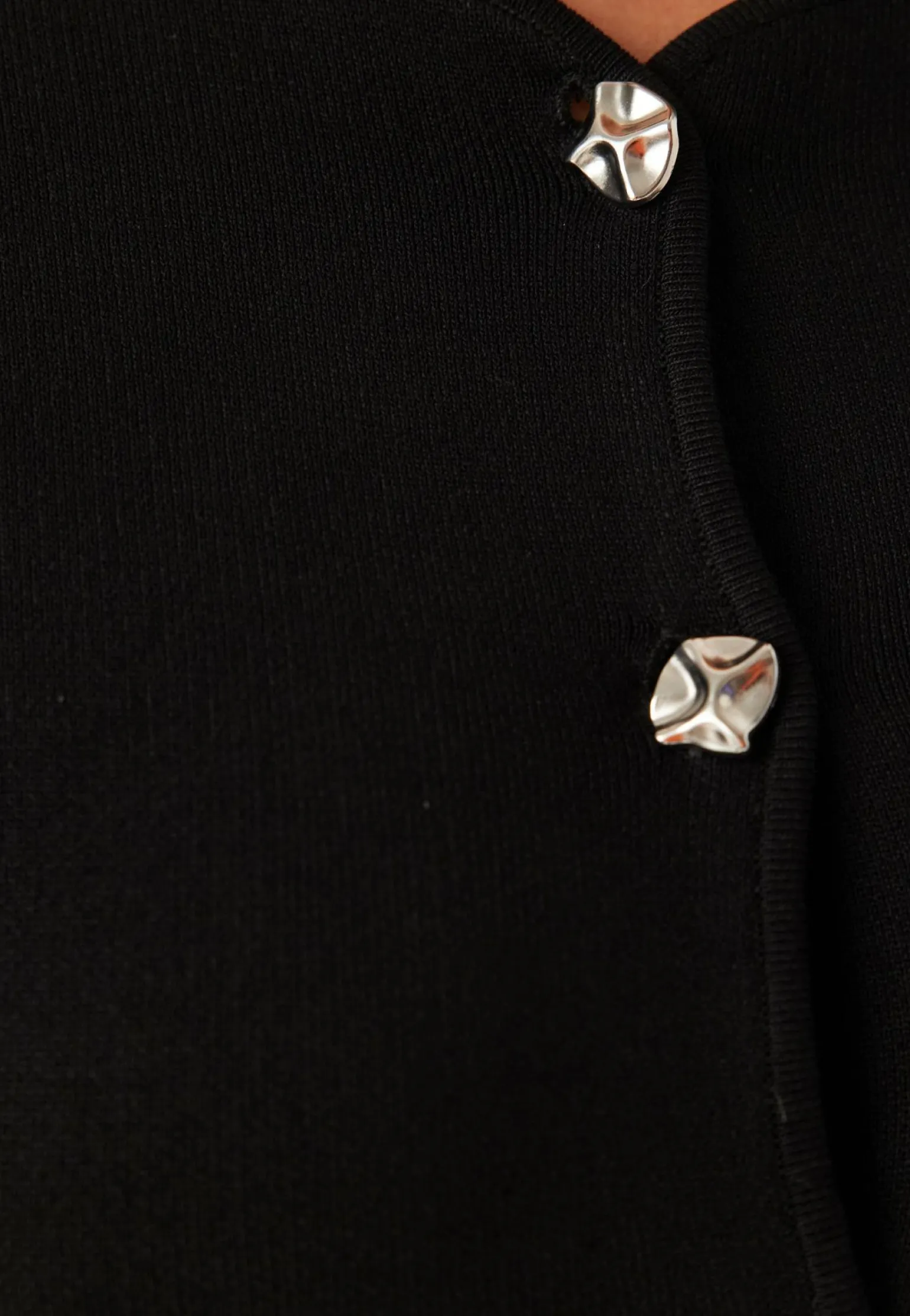 Visway O-neck L/S BUTTON KNIT CARDIGAN