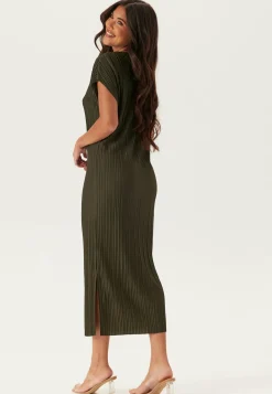 Vitahlia O-neck C/S MIDI DRESS