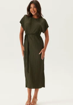 Vitahlia O-neck C/S MIDI DRESS