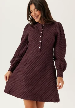 Vitaliama L/S JAQCUARD DRESS