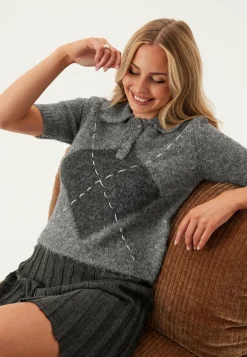 Vmbliss 2/4 POLONECK PULLOVER