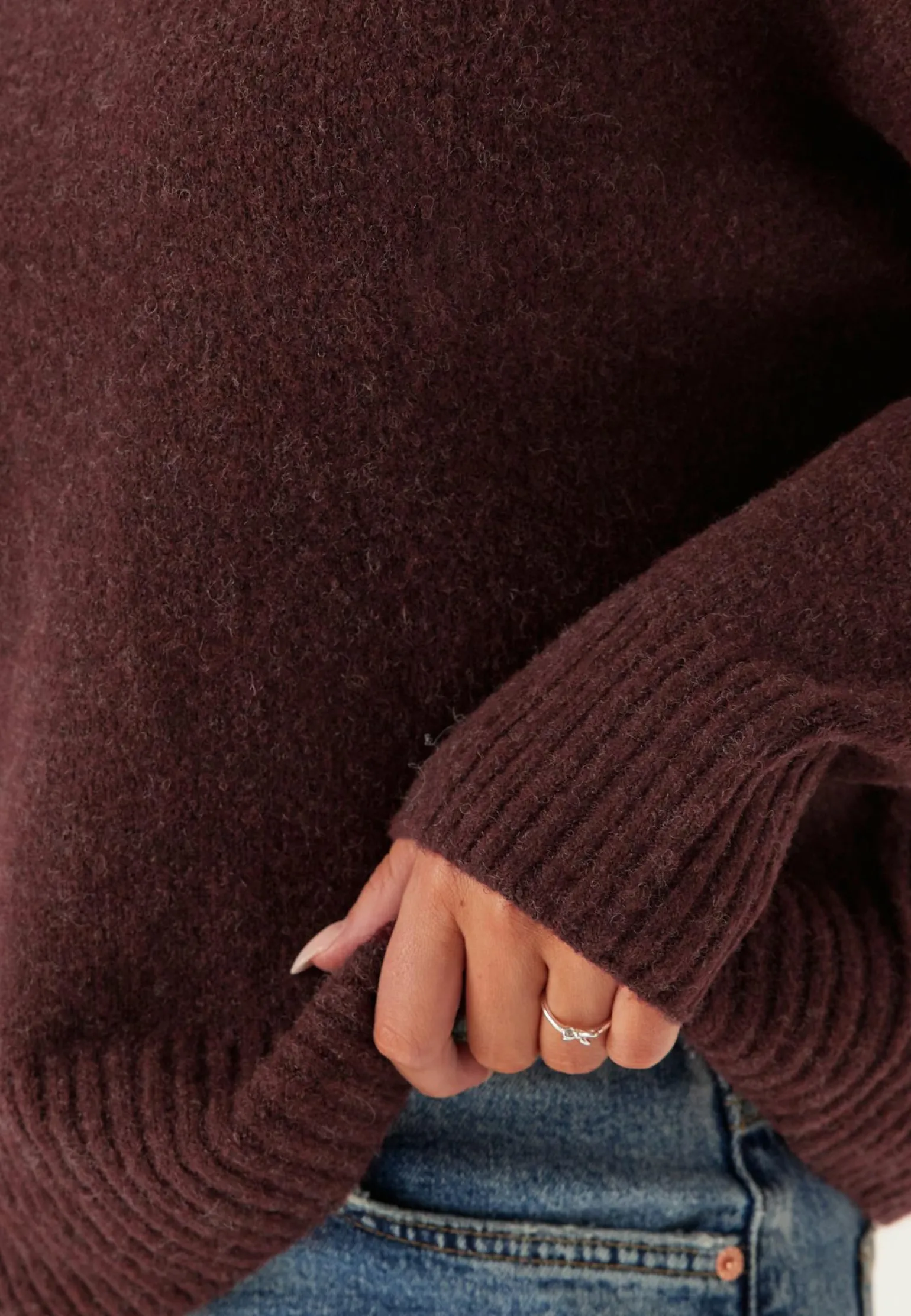 Vmboom Ls O-neck Pullover