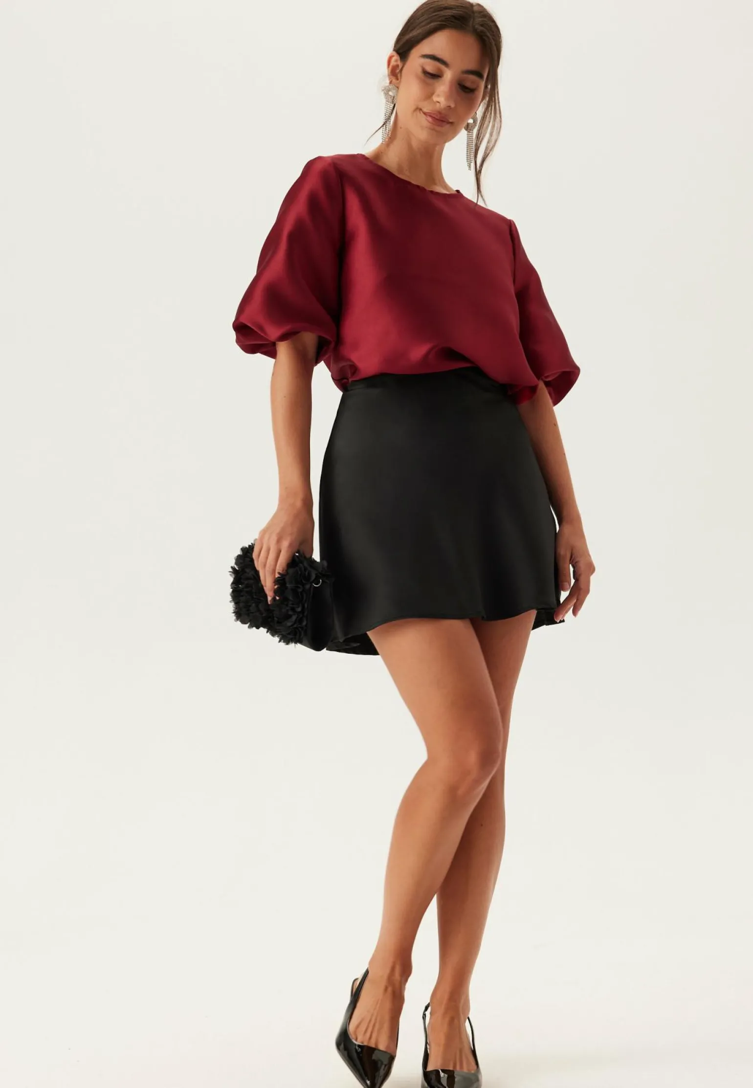Vmdaisy 2/4 O-NECK SHORT TOP