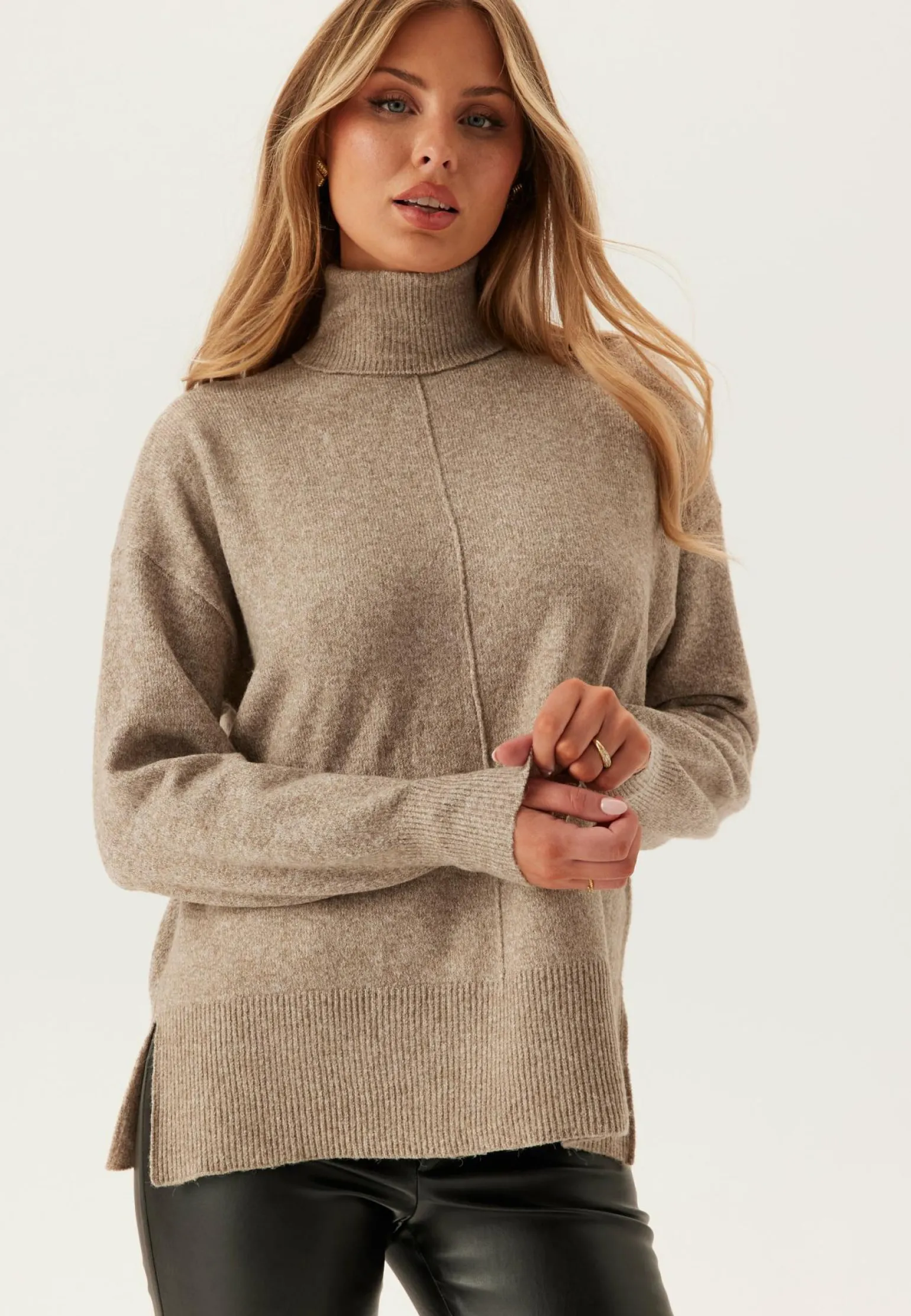 Vmdoffy Ls Roll Neck Pullover