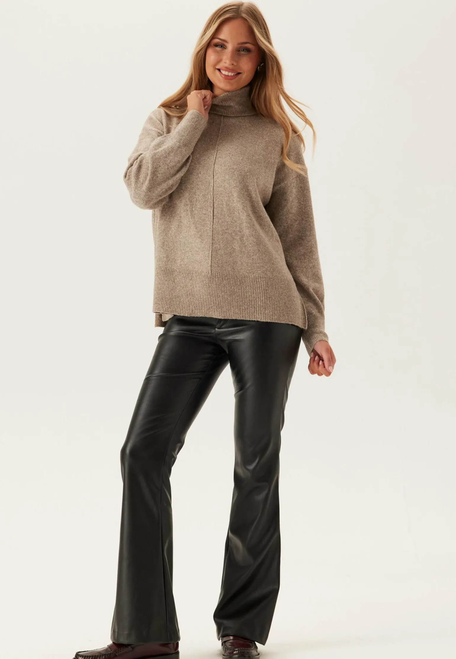 Vmdoffy Ls Roll Neck Pullover