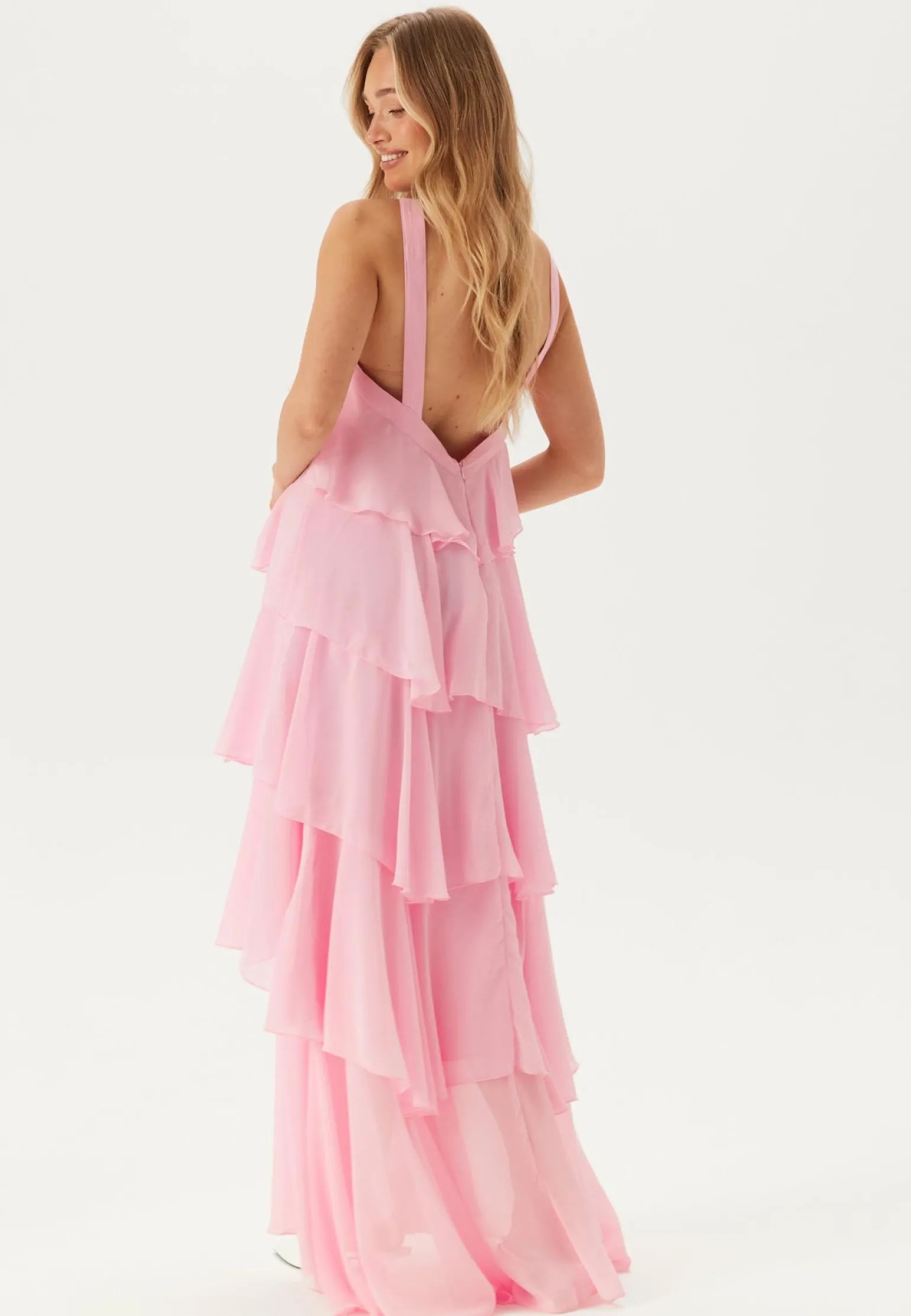 Vmfelicia Sl Ruffle Maxi Dress