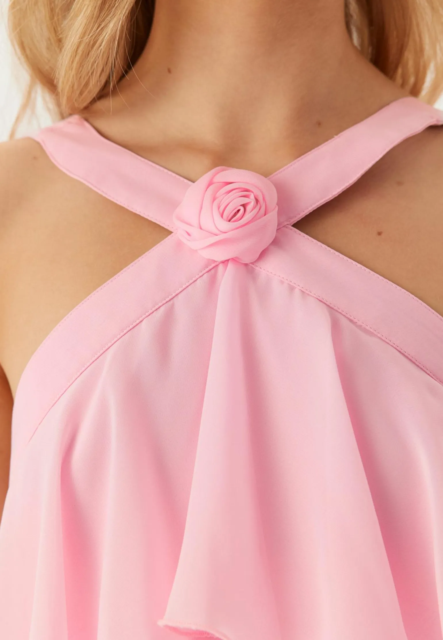 Vmfelicia Sl Ruffle Maxi Dress