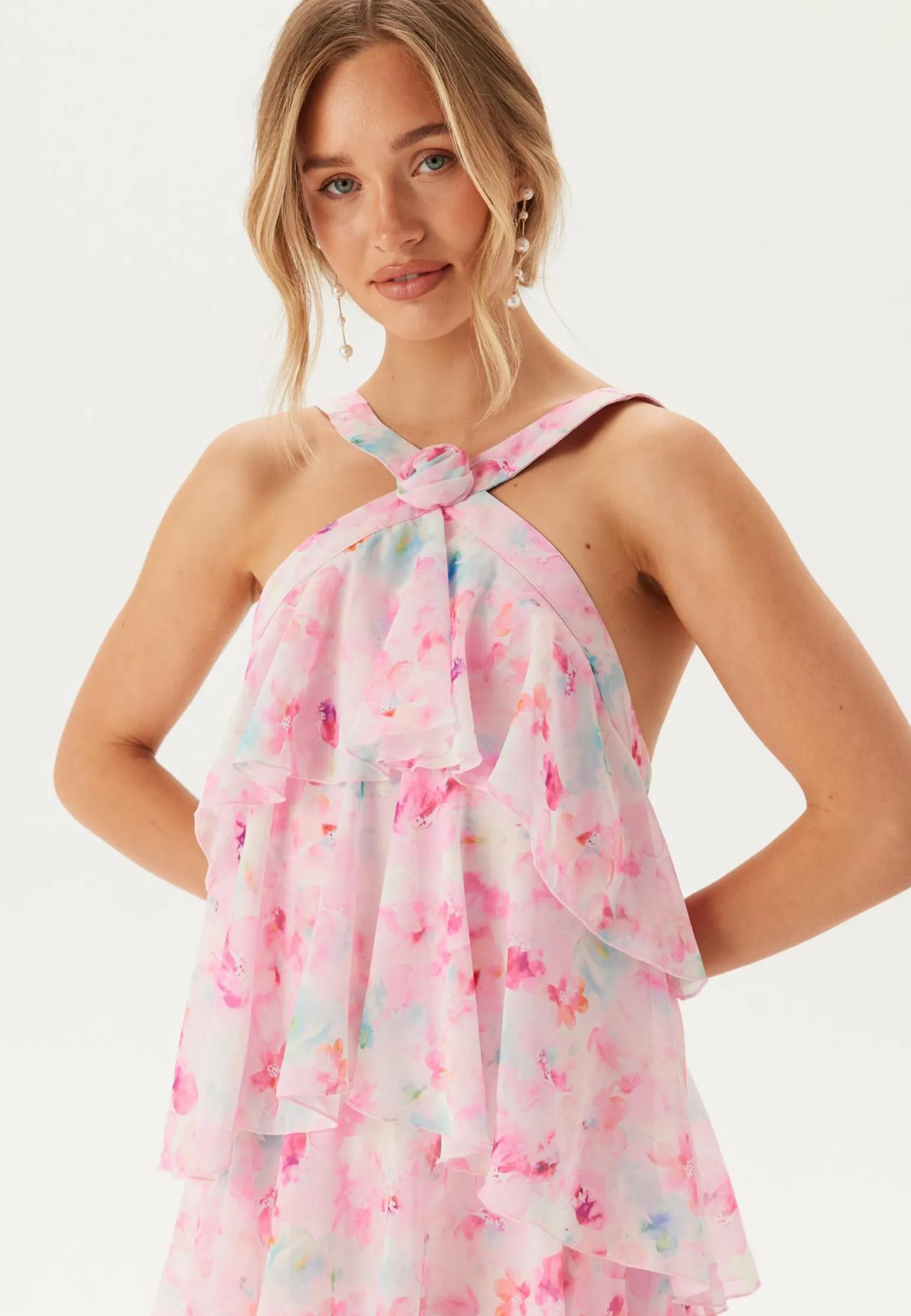 Vmfelicia Sl Ruffle Maxi Dress
