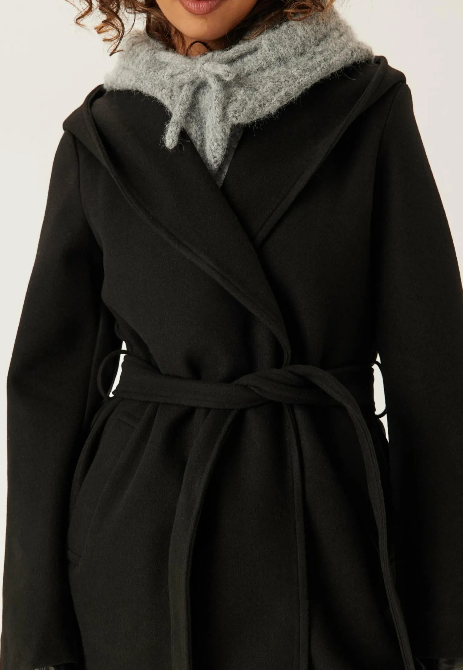Vmfortunekimi Hood Long Coat