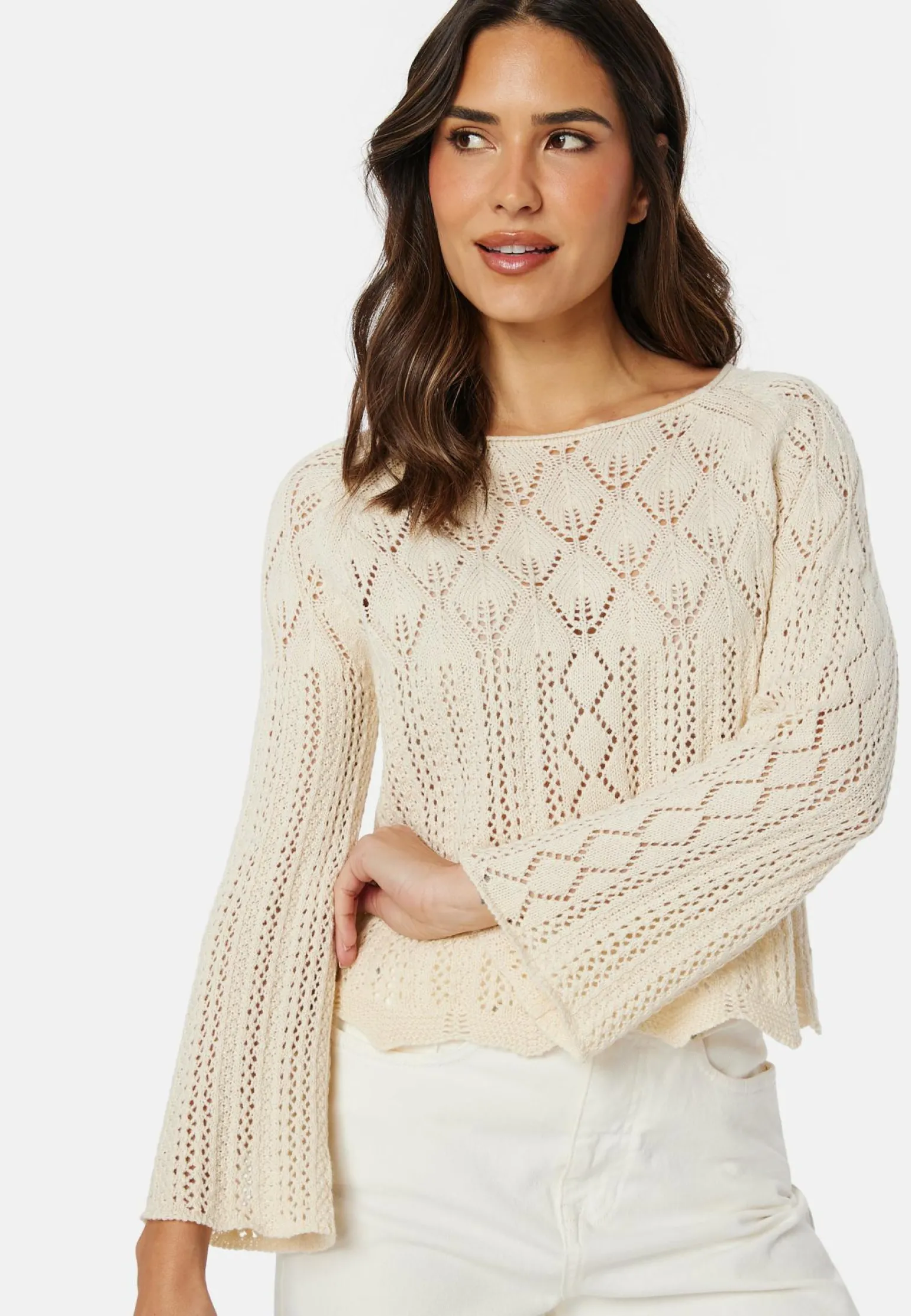 Vmginger 3/4 boatneck pullover