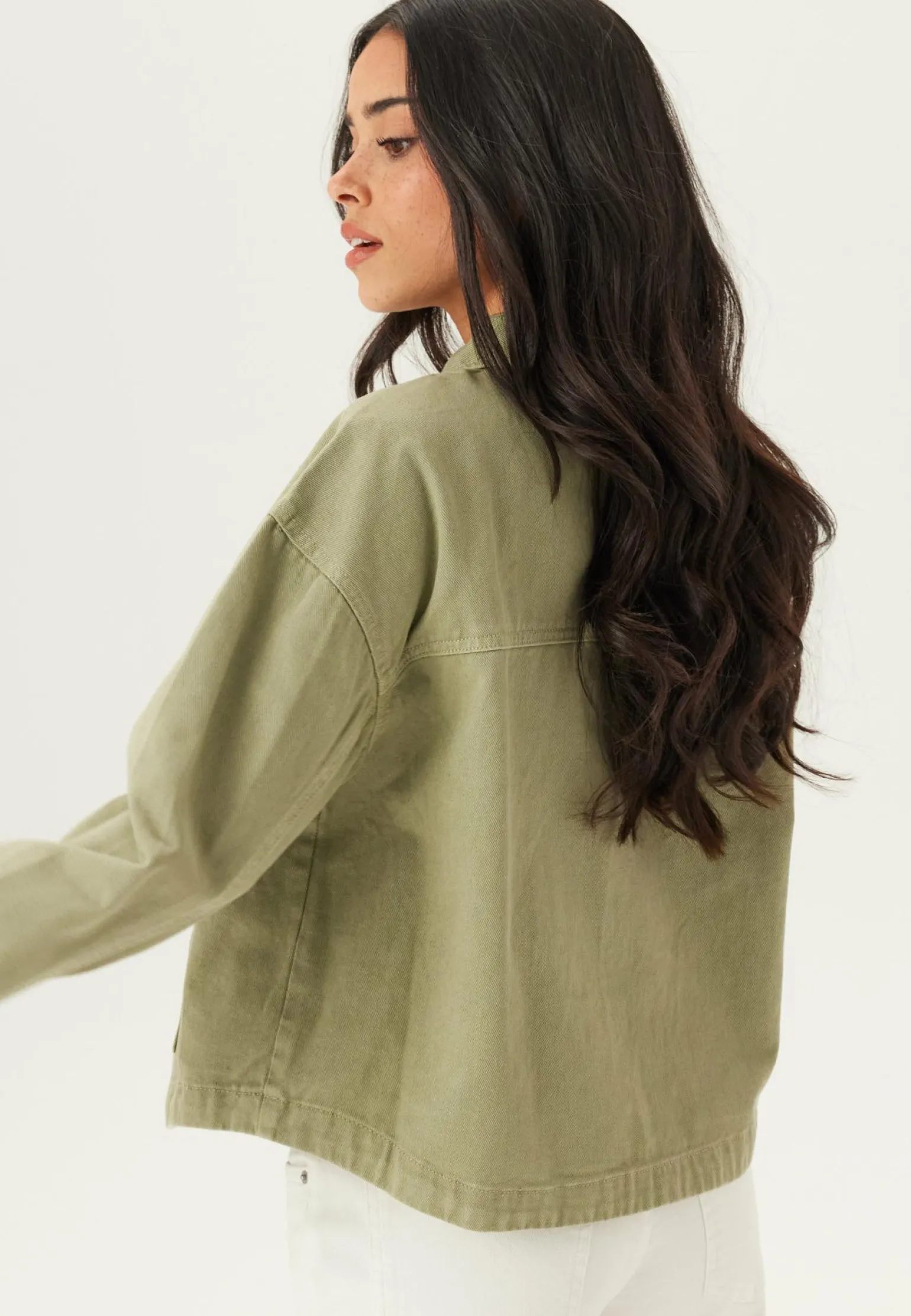 Vmjamie Ls Denim Shacket Mix N