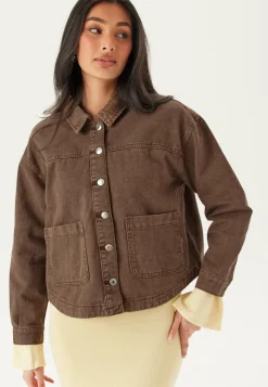 Vmjamie Ls Denim Shacket Mix N