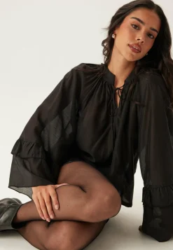 Vmjenna 7/8 Frill Top