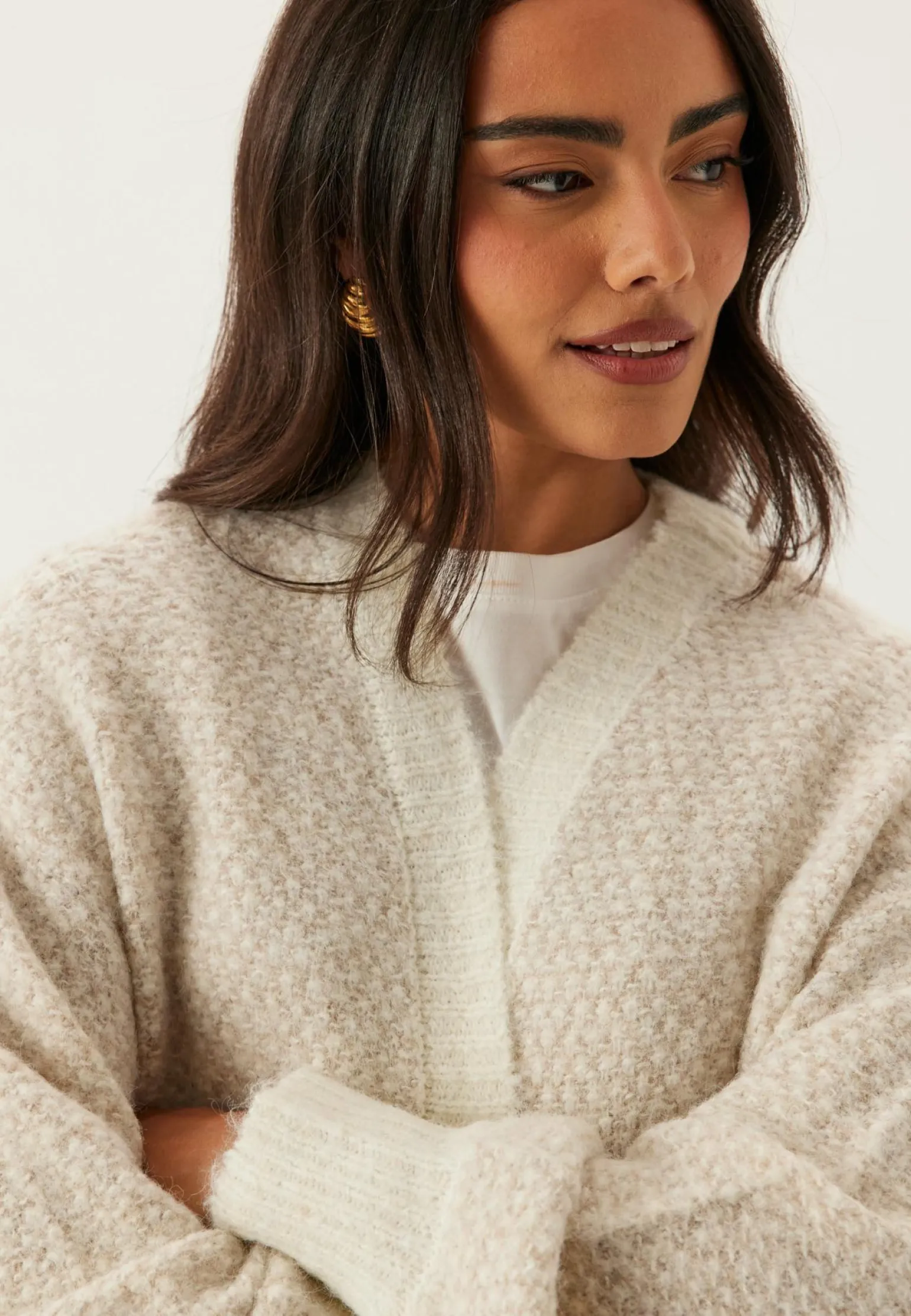 Vmlovely Ls Open Cardigan