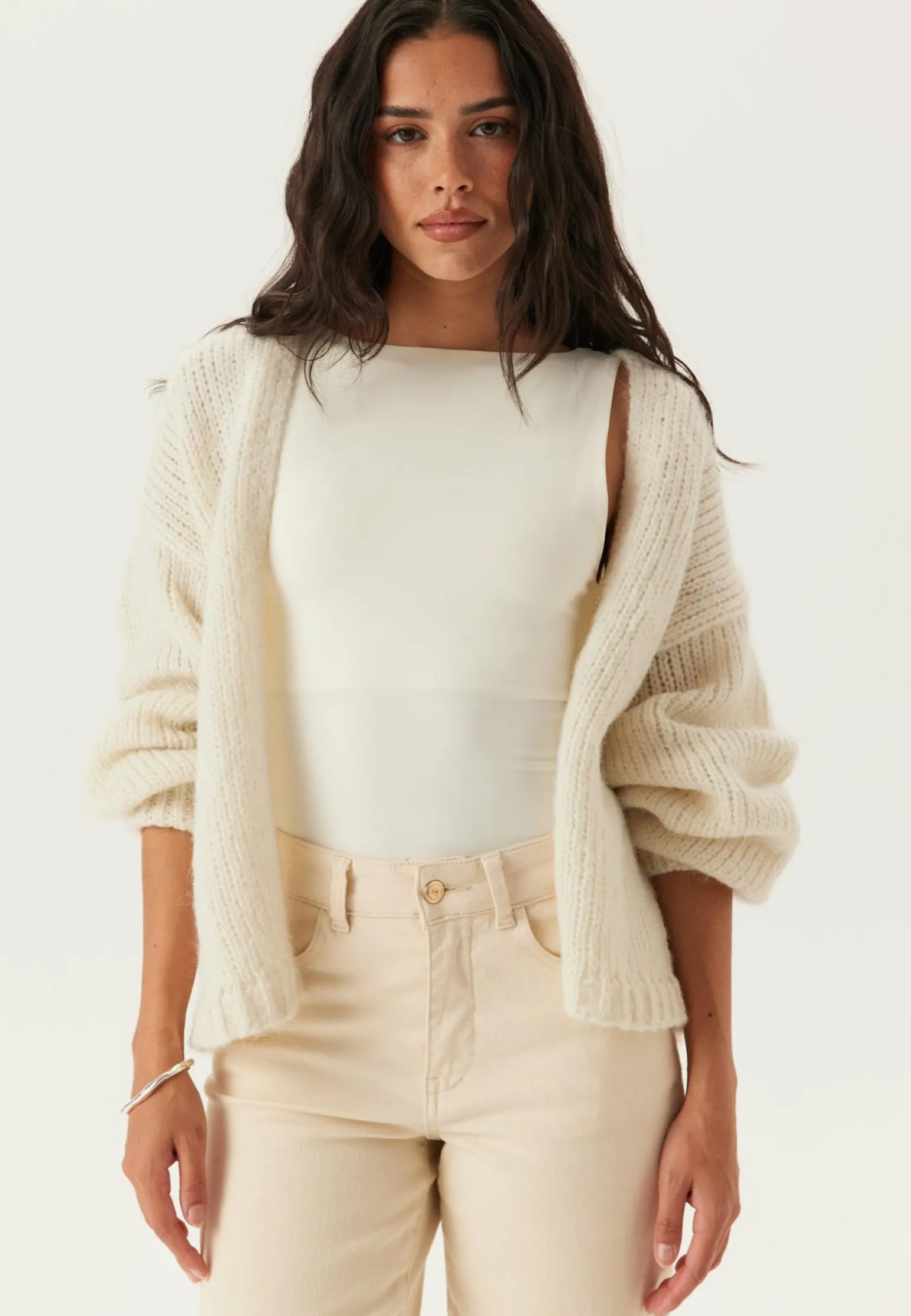Vmmaybe Ls Open Cardigan