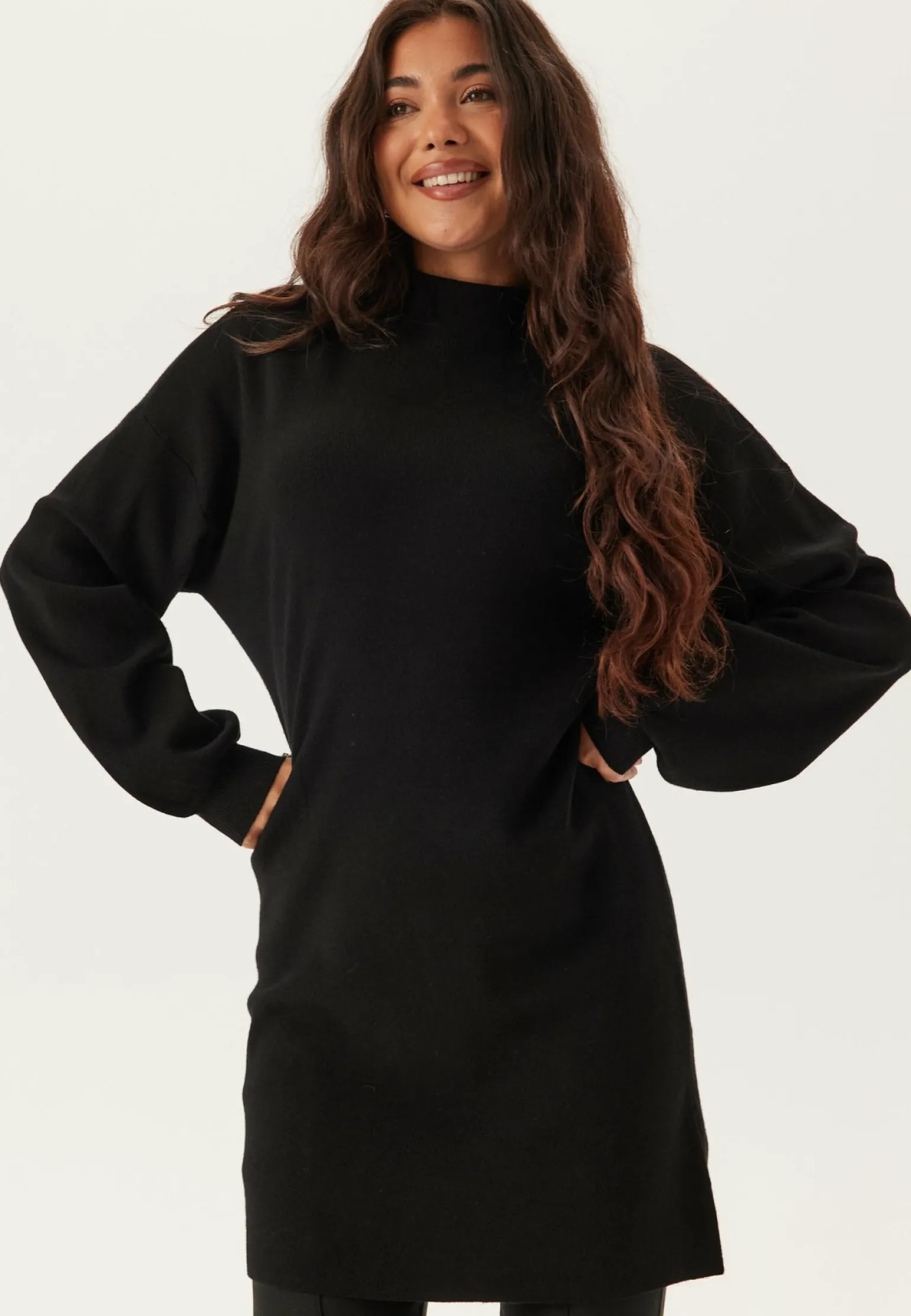 Vmnancy Ls Funnelneck Dress