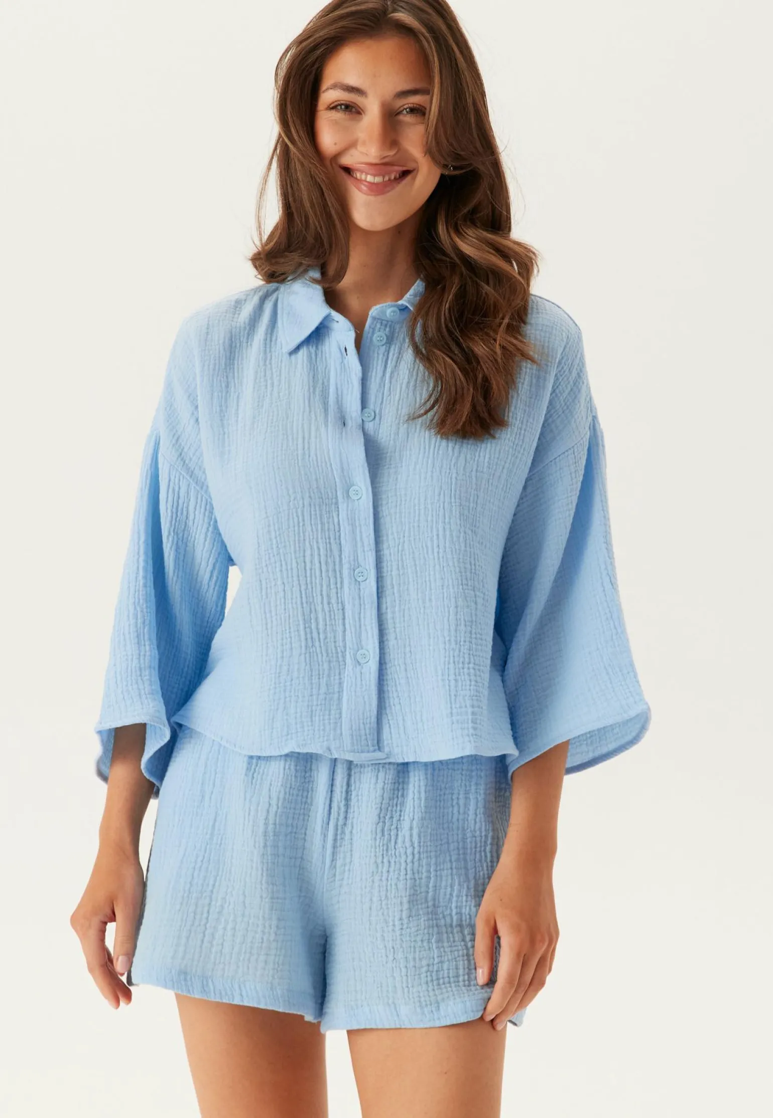 Vmnatali crop shirt