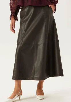 Vmolive Hw Coated Ankle Skirt