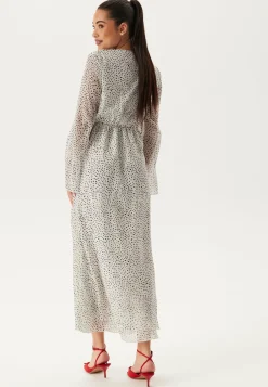 V-Neck Frill Dress