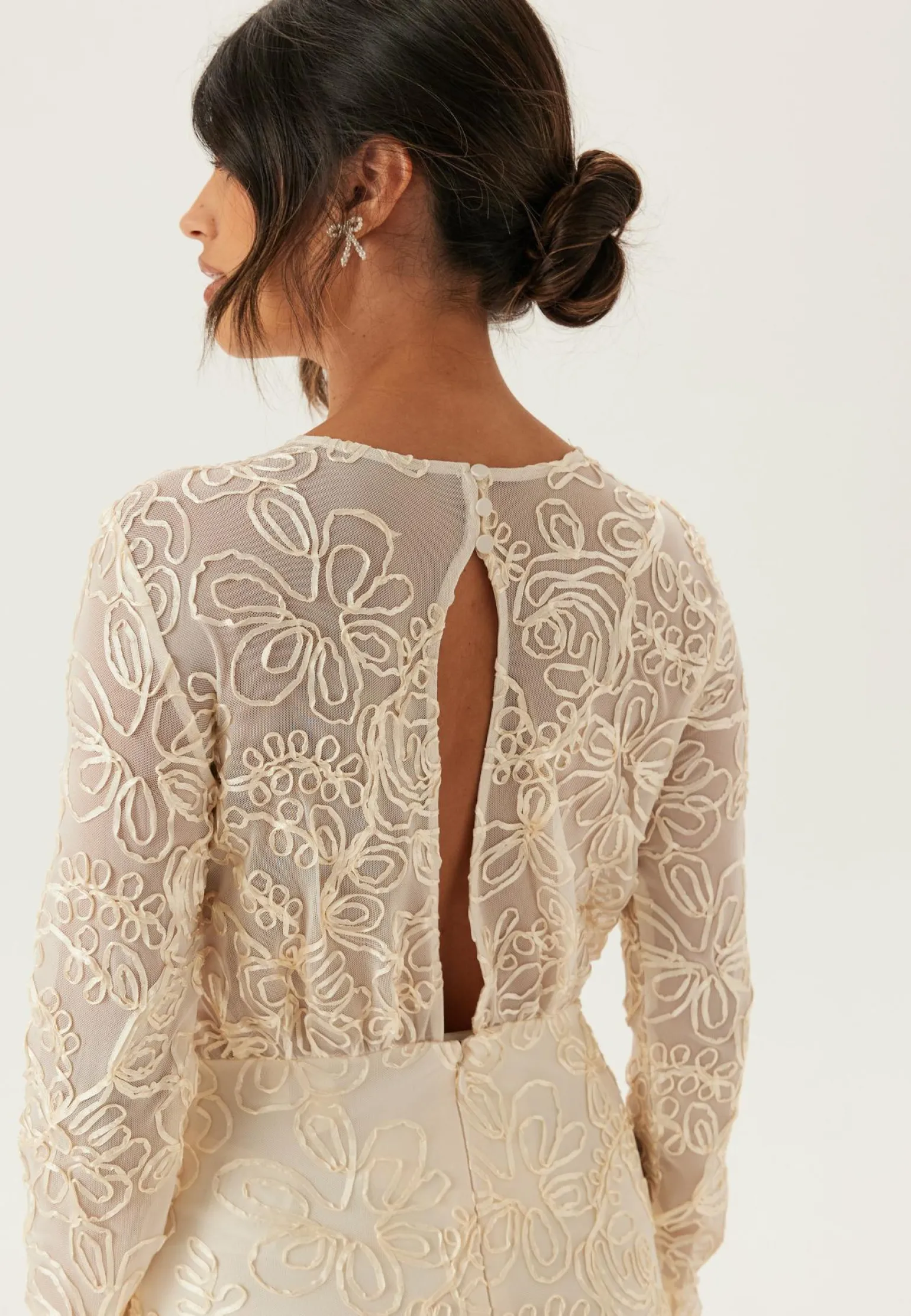 Yasflorina Ls Train Dress