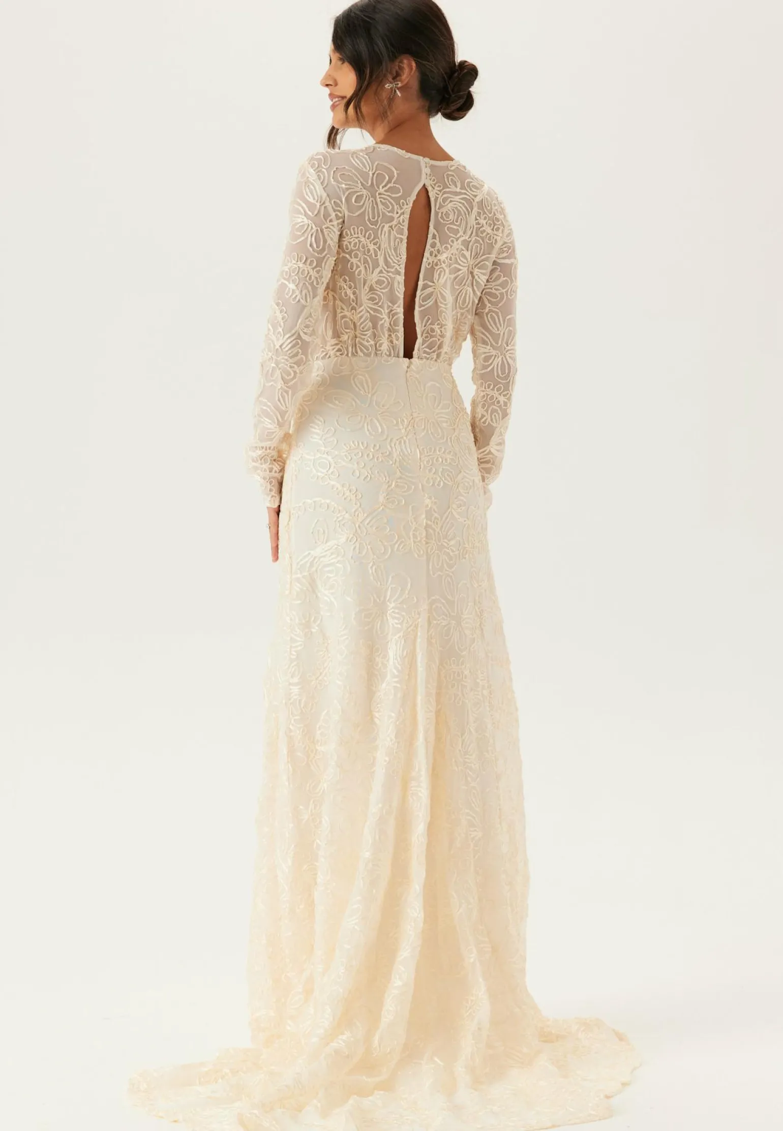Yasflorina Ls Train Dress